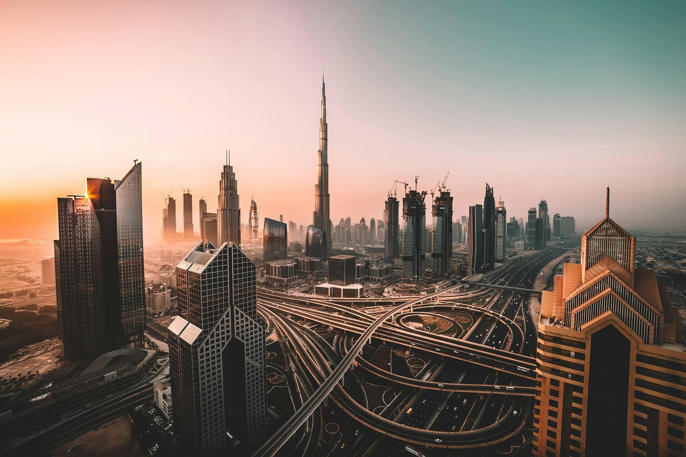 Burj Khalifa Dubai Skyline